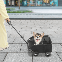 portable folding dog stroller cart wheel pet travel stroller for small dogs