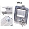 Heavy Duty Truck Tool Box Latch Set Stainless Paddle Locks With Keys Toolbox Lock Kit 10