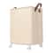 Premium Collapsible Laundry Hamper With Wheels Durable Rolling Laundry Basket Foldable Laundry Car 1
