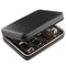 Premium Slot Watch Storage Case Portable Travel Watch Organizer With Zipper PU Leather 0