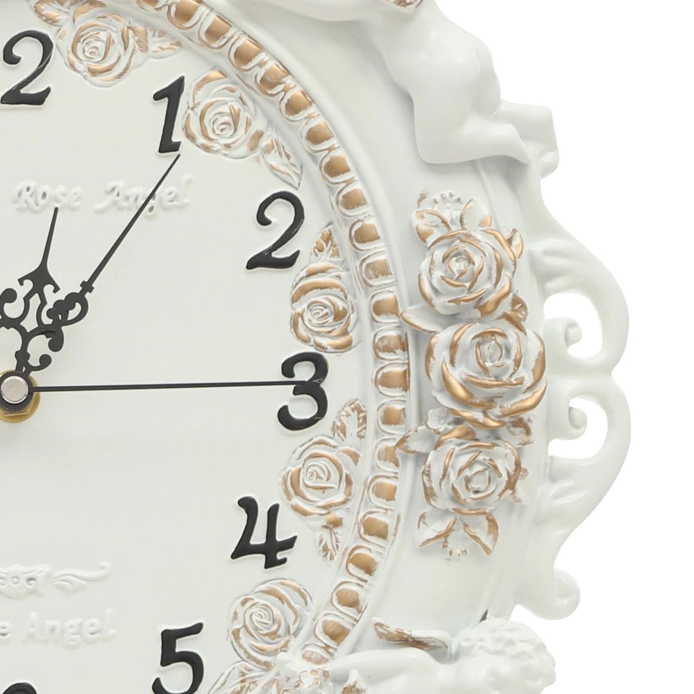 Classic European Style Wall Clock Elegant Easy Read Decor Wall Clock 5