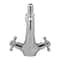 Antique Silver Dragon Bathroom Faucet Two Handle Decorative Sink Faucet For Vanity Powder Rooms 6