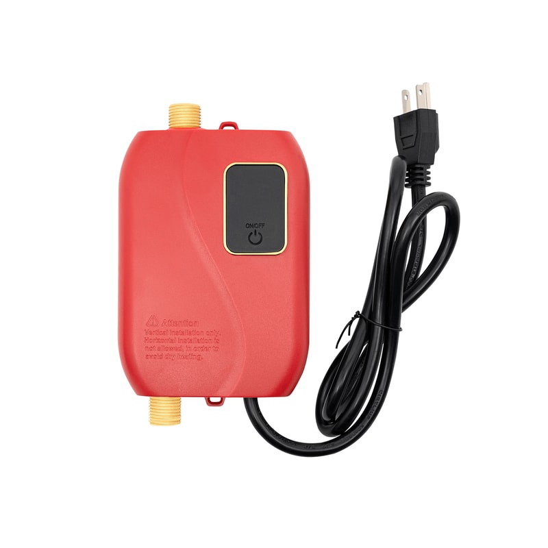 Portable Electric Tankless Hot Water Heater Compact On Demand Shower Kitchen Solution 17