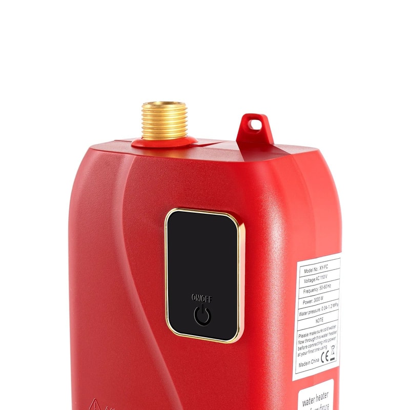 Portable Electric Tankless Hot Water Heater Compact On Demand Shower Kitchen Solution 2