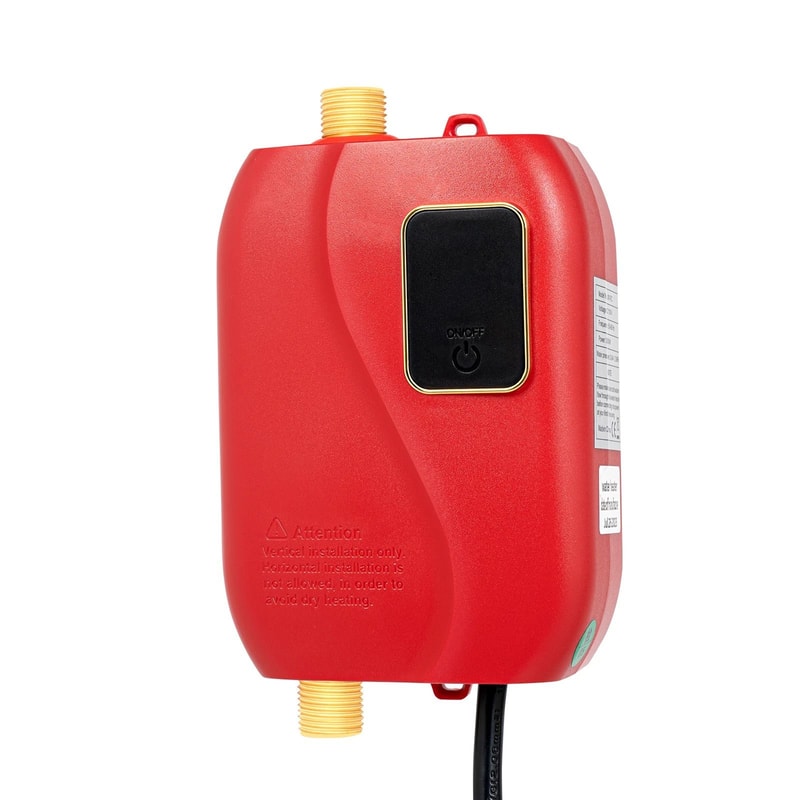 Portable Electric Tankless Hot Water Heater Compact On Demand Shower Kitchen Solution 1