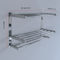 Premium Wall Mounted Stainless Steel Towel Rack Tier Bathroom Shelf Organizer 10