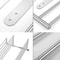 Premium Wall Mounted Stainless Steel Towel Rack Tier Bathroom Shelf Organizer 3