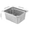 Premium Commercial Half Size Stainless Steel Steam Table Pan Deep Perforated Hotel Pan For Catering 18