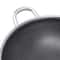 Premium Stainless Steel Honeycomb Non Stick Wok Pan With Lid Induction Compatible 18
