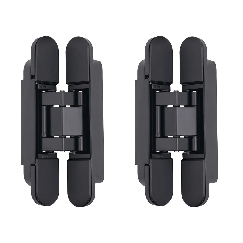 Black Concealed Door Hinges Heavy Duty Hidden Door Hinges 0