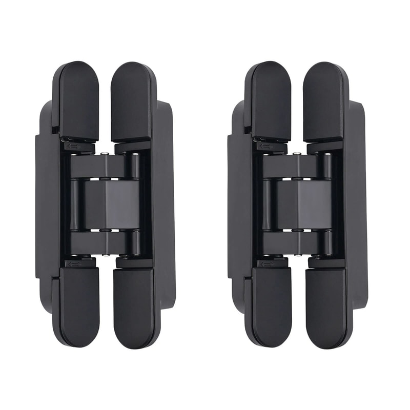 Black Concealed Door Hinges Heavy Duty Hidden Door Hinges 0