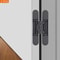 Black Concealed Door Hinges Heavy Duty Hidden Door Hinges 1