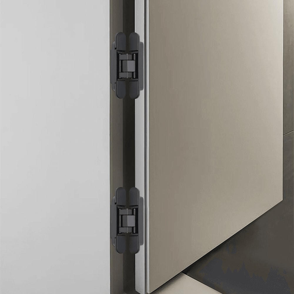 Black Concealed Door Hinges Heavy Duty Hidden Door Hinges 3