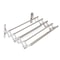 Space Saving Wall Mounted Clothes Drying Rack Shelf Folding Laundry Hanger 5