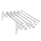 Space Saving Wall Mounted Clothes Drying Rack Shelf Folding Laundry Hanger 0