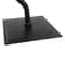 Sleek Black Rain Shower System With Bathroom Shower Trim Kit Valve 4