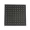 Sleek Black Rain Shower System With Bathroom Shower Trim Kit Valve 16