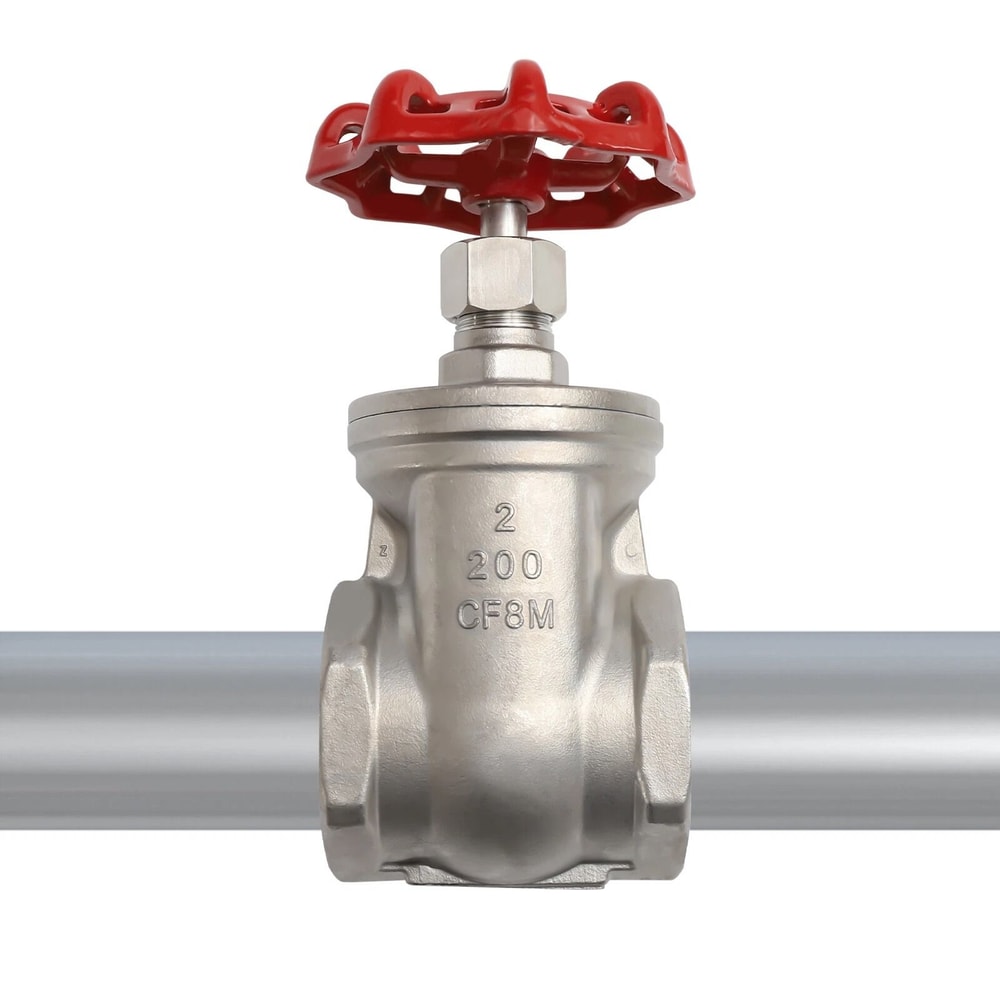 Premium Stainless Steel Gate Valve Heavy Duty CFM NPT Threaded 4