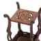 Premium Square Bonsai Display Stand Hand Carved Tree Root Wood 4