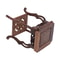 Premium Square Bonsai Display Stand Hand Carved Tree Root Wood 6