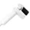 Premium Adjustable Rotating Hair Dryer Stand Hands Free Dryer Holder White 8