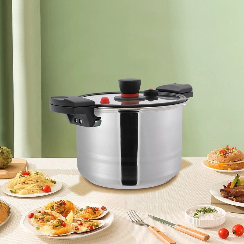 Stainless Steel Pressure Cooker Pot For Fast Family Meals 6