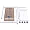 Adjustable Overbed Table With Wheels Rolling Bedside Tray Desk For Home Or Hospital 3
