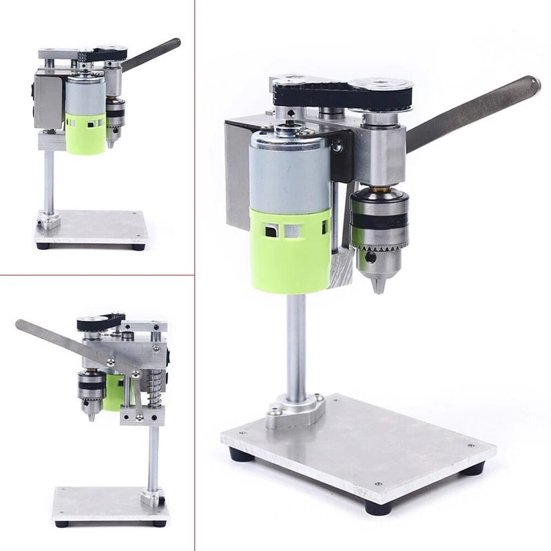 Mini Bench Drill Press With Variable Speed For Precision DIY Drilling 11