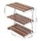 Portable Camping Kitchen Table With Storage Rack And Folding Outdoor Cook Station 5