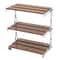 Portable Camping Kitchen Table With Storage Rack And Folding Outdoor Cook Station 4
