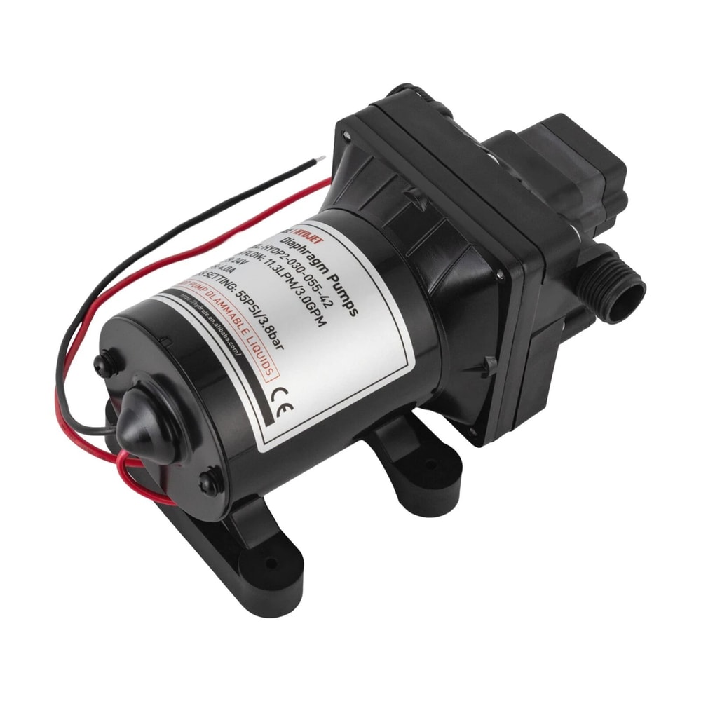 Self Priming RV Water Pump For Boats Campers And Fresh Water Systems 5