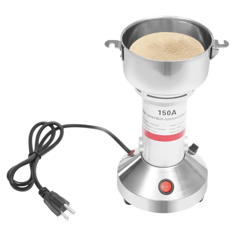 Electric Grain Mill Grinder Stainless Steel Spice And Powder Grinder Machine 6