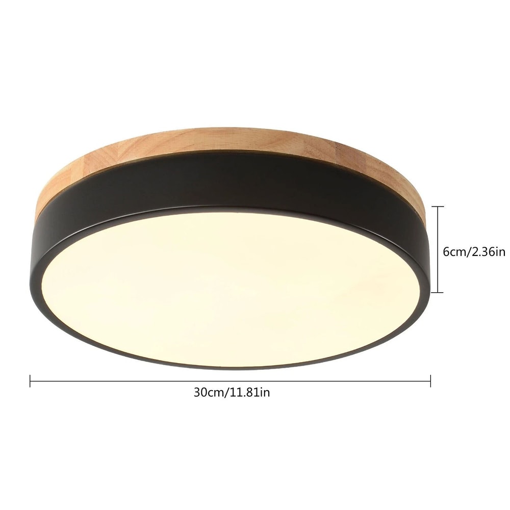 Premium Modern Dimmable LED Ceiling Light Round Flush Mount Round LED Ceiling Fixture 10