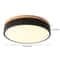 Premium Modern Dimmable LED Ceiling Light Round Flush Mount Round LED Ceiling Fixture 10