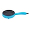 Premium Compact Electric Frying Pan Non Stick Skillet With Wooden Spatula Easy Countertop Cooker 6