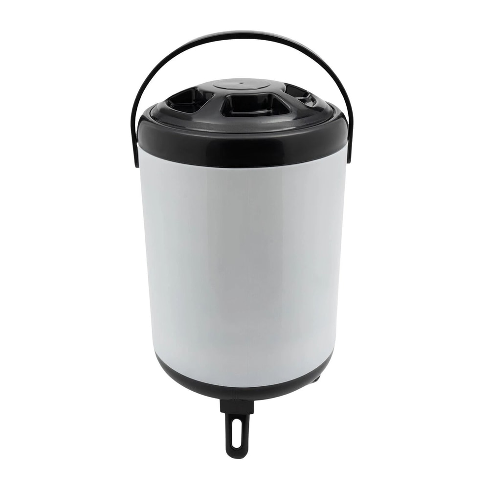 Premium Stainless Steel Insulated Beverage Dispenser With Thermometer Hot Cold Drink Server 8