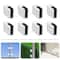 Premium Adjustable White Stainless Steel Glass Clamps ForPanels 11