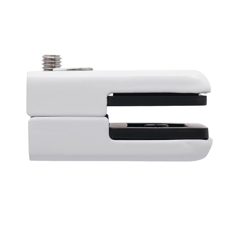 Premium Adjustable White Stainless Steel Glass Clamps ForPanels 8