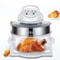Glass Air Fryer Convection Oven With Infrared Heating 0