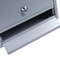 Premium Outdoor Stainless Steel Wall Mount Lockable Mailbox Secure Post Box 1