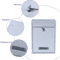 Premium Outdoor Stainless Steel Wall Mount Lockable Mailbox Secure Post Box 3