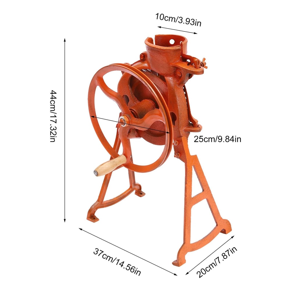 Heavy Duty Corn Thresher Corn Cob Sheller Handheld Manual Kernel Remover 13