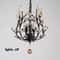 Vintage Crystal Chandelier Light Pendant Lamp For Kitchen Dining And Entryway 1