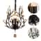 Vintage Crystal Chandelier Light Pendant Lamp For Kitchen Dining And Entryway 3