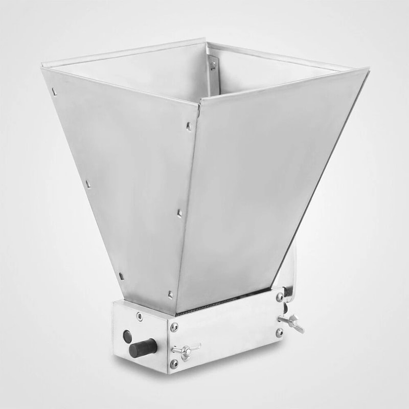Roller Malt Crusher Grain Mill For Home Brewing With Large Hopper 3