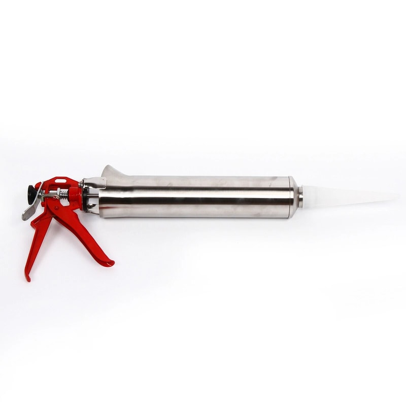 Heavy Duty Mortar Grouting Gun Kit With Nozzles For Brick Pointing And Tile Repair 11