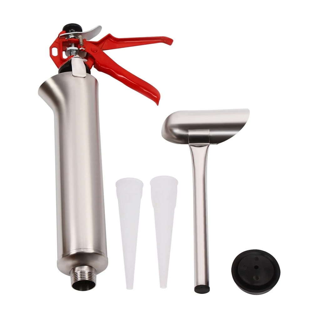Heavy Duty Mortar Grouting Gun Kit With Nozzles For Brick Pointing And Tile Repair 6