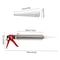Heavy Duty Mortar Grouting Gun Kit With Nozzles For Brick Pointing And Tile Repair 16