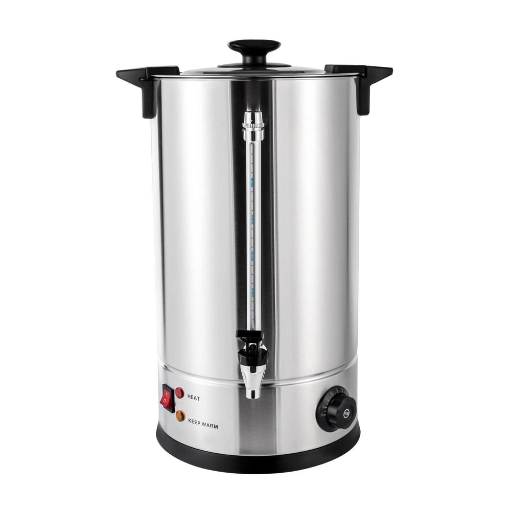 Commercial Hot Water Boiler Stainless Steel Coffee Tea Urn Dispenser 9