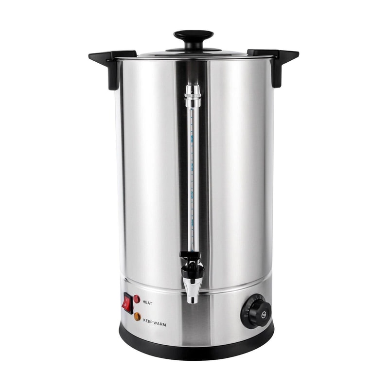 Commercial Hot Water Boiler Stainless Steel Coffee Tea Urn Dispenser 9